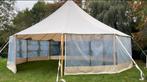 Luxe tent - Silhouette tent ivory - 10 meter diameter, Caravans en Kamperen, Tenten, Zo goed als nieuw