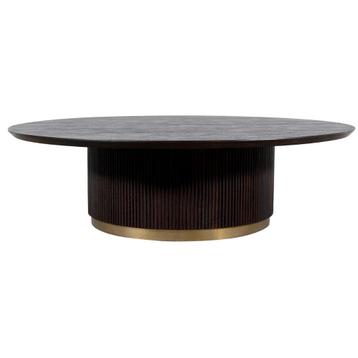 NIEUWE PTMD SALONTAFEL XELLE Black Edition rond 125 cm tafel beschikbaar voor biedingen