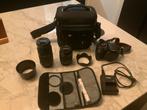 Canon EOS 1200D met 2 lenzen, filters en draagtas, Ophalen, Zo goed als nieuw, Canon
