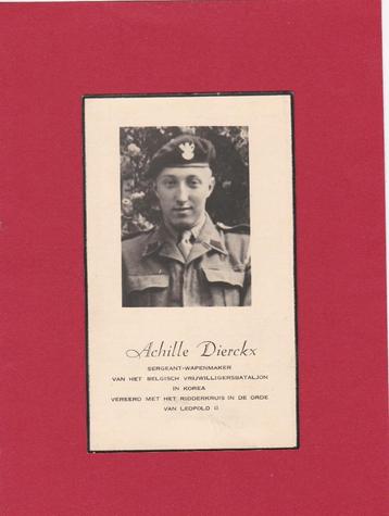 DP Achille Dierckx beschikbaar voor biedingen