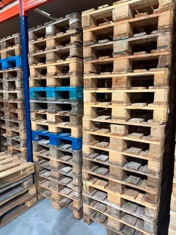 40 Europallets beschikbaar voor biedingen
