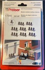 Preiser 17215 HO zitbankjes nieuw, Hobby en Vrije tijd, Modeltreinen | H0, Ophalen of Verzenden, Nieuw