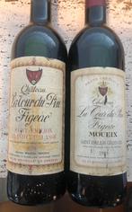 1 fles Chateau Latour du Pin Figeac Saint-Emilion rood 1985, Collections, Vins, Neuf, Pleine, Enlèvement, Vin rouge