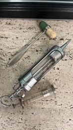 Vintage spuiten, Enlèvement