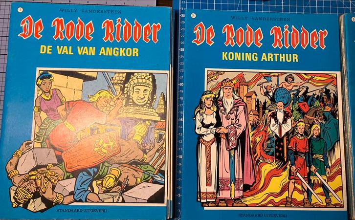 Stripverhalen de rode ridder, Boeken, Stripverhalen, Ophalen of Verzenden