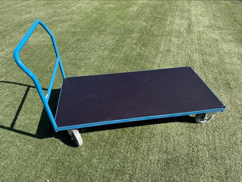 FETRA duwbeugelwagen /transportwagen / plateaukar 1000 kg!!!, Doe-het-zelf en Bouw, Transportwagens, Zo goed als nieuw, Transportkar