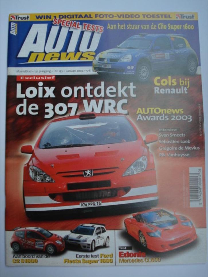 AUTOnews 145, Livres, Autos | Brochures & Magazines, Comme neuf, Général, Envoi
