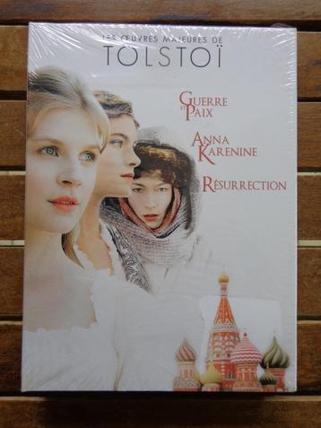 )))  Coffret DVD Tolstoï  //  3 Films  /  Neuf  ((( beschikbaar voor biedingen