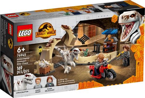 Lego  atrociraptor-dinosaurus-motorachtervolging, Kinderen en Baby's, Speelgoed | Duplo en Lego, Nieuw, Lego, Complete set, Ophalen