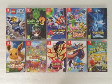 Nintendo Switch Games beschikbaar voor biedingen
