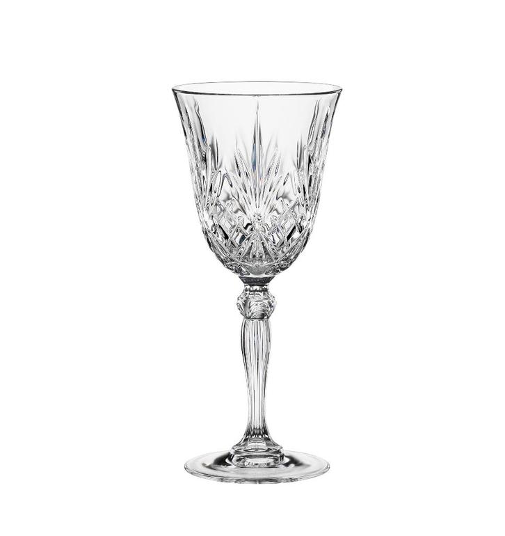 Wijnglas 24cl - 6 stuks Kristalglas Bohemia Selection Ashley, Huis en Inrichting, Keuken | Servies, Nieuw, Glas of Glazen, Overige stijlen
