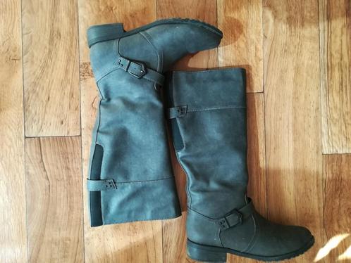 Bottes femme 38, Vêtements | Femmes, Chaussures, Comme neuf, Bottes hautes, Gris, Enlèvement ou Envoi