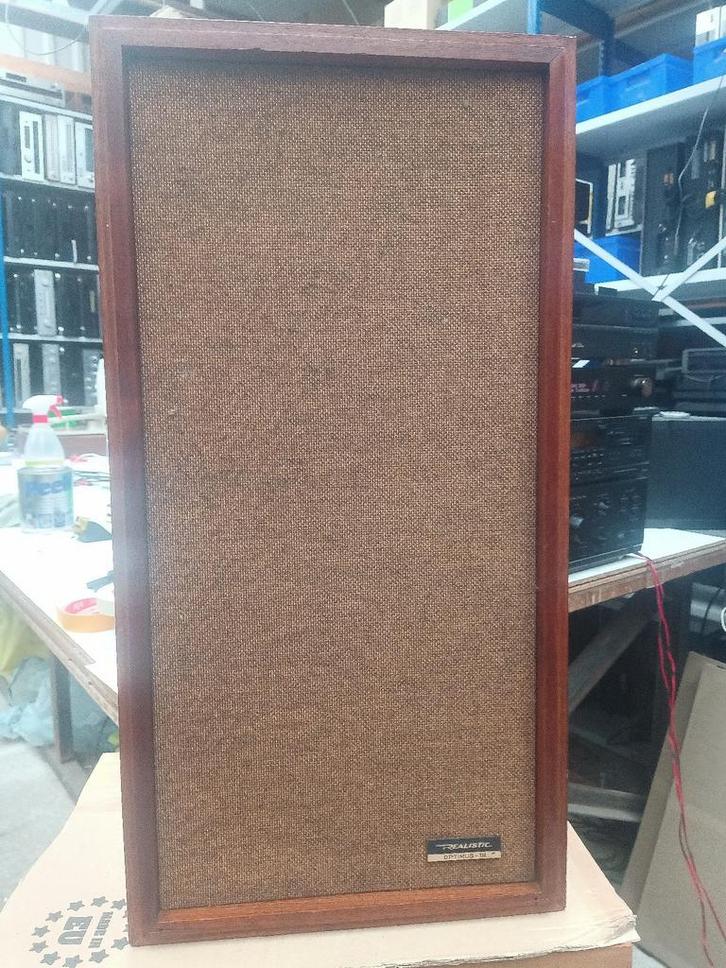 Realistic Optimus-1B, Audio, Tv en Foto, Luidsprekerboxen, Gebruikt, Ophalen