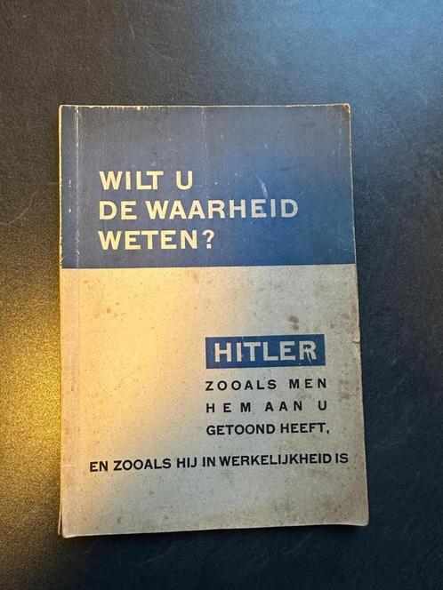 (1940-1945 DUITSE PROPAGANDA) Hitler zooals men hem aan u ge, Boeken, Oorlog en Militair, Gelezen, Ophalen of Verzenden