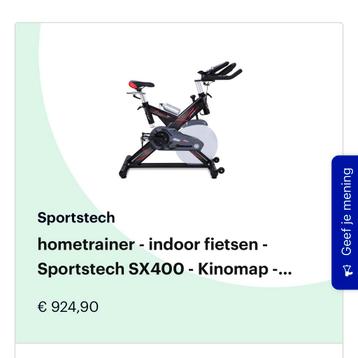 Hometrainer sporttechnische sx400 beschikbaar voor biedingen