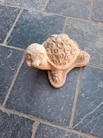 Schildpadje en vis in witsteen., Ophalen, Zo goed als nieuw