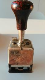 Vintage automatische nummeringsmachine Roberts, Antiek en Kunst, Ophalen of Verzenden