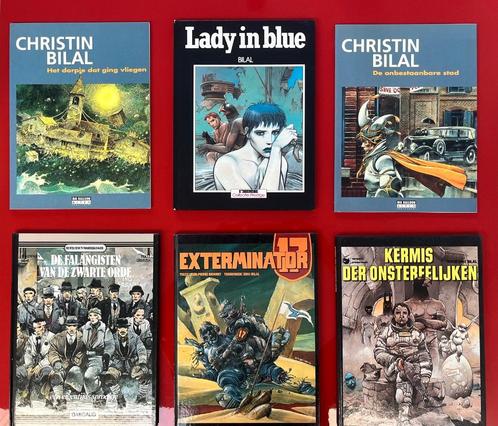 Enki Bilal - 7 strips - HC - Exterminator 17 e.a., Boeken, Stripverhalen, Zo goed als nieuw, Meerdere stripboeken, Ophalen of Verzenden