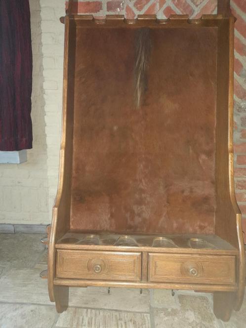 WAPENREK EIK=STERK GEMAAKT;WILDE PAARDEVACHT;1.37MX64.50M, Huis en Inrichting, Woonaccessoires | Overige, Gebruikt, Ophalen
