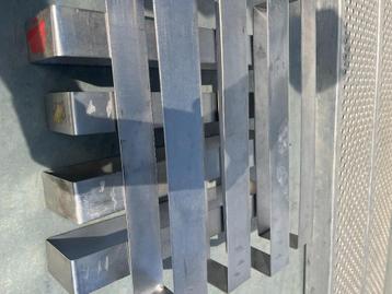 Inox taartvorm rechthoek 10 st beschikbaar voor biedingen