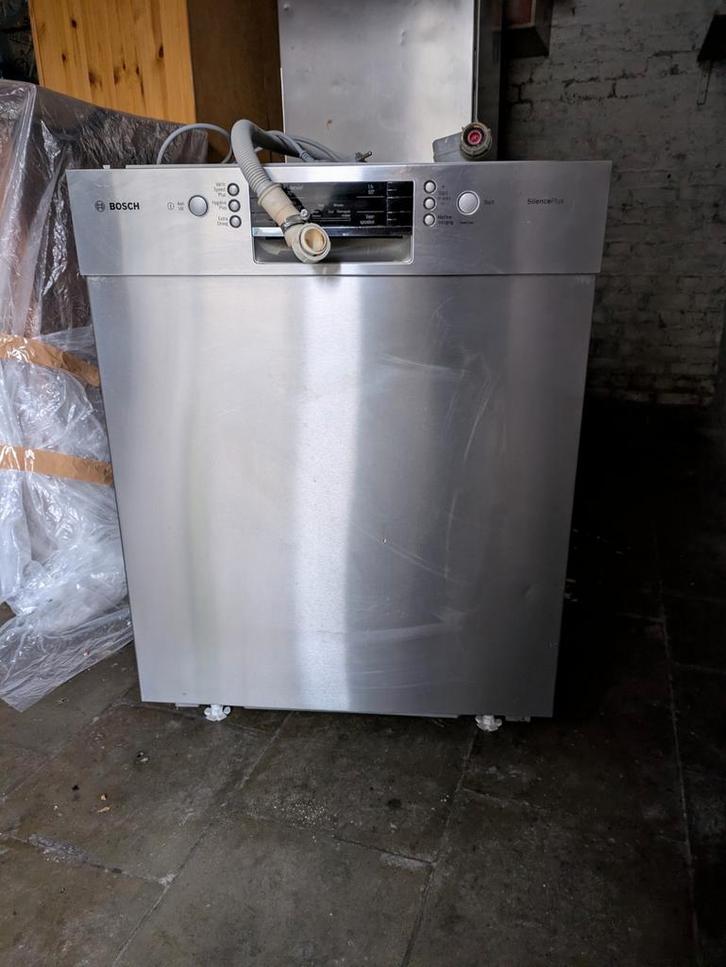 Lave vaisselle Bosch en acier inoxydable, 2018, PEB A+, Electroménager, Lave-vaisselle, Enlèvement