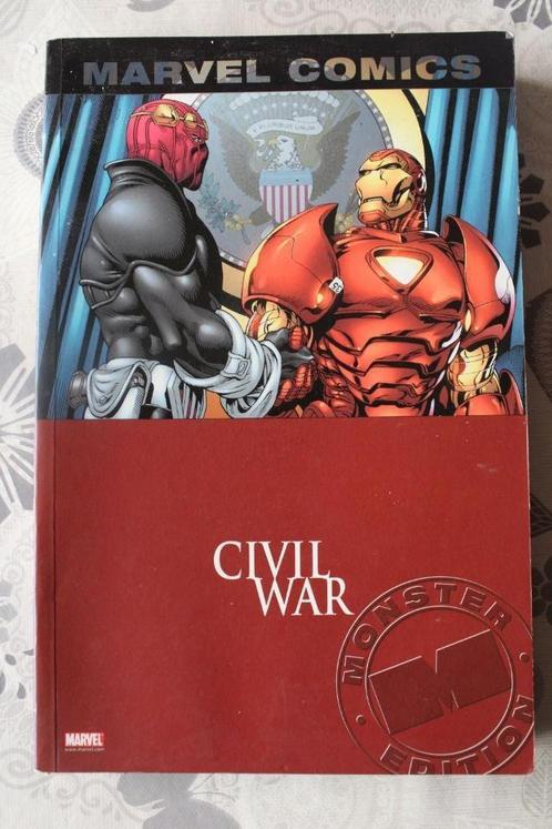 MARVEL COMICS - CIVIL WAR - MONSTER EDITION -EO -2007 -264 P, Livres, BD, Utilisé, Une BD, Enlèvement ou Envoi