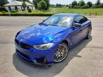 BMW M4 Competition Akrapovic San Marino blauw, Auto's, BMW, Automaat, 4 zetels, Achterwielaandrijving, 330 kW