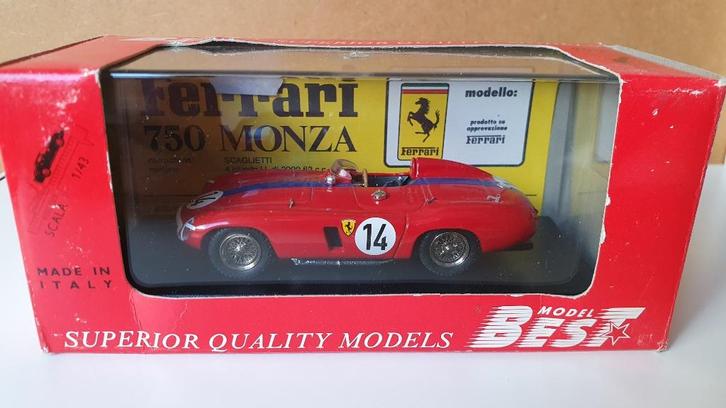 Best Models Ferrari, Hobby & Loisirs créatifs, Voitures miniatures | 1:43, Utilisé, Enlèvement ou Envoi