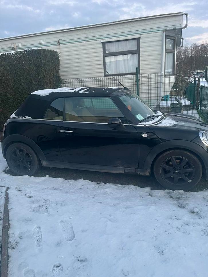 Mini Cooper Cabrio BWJR 2009 1.6benzine, Auto's, Mini, Cabrio, ABS, Airbags, Airconditioning, Alarm, Boordcomputer, Centrale vergrendeling