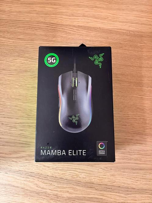 Razer Mamba Elite - Ideale Gaming Muis, Computers en Software, Muizen, Zo goed als nieuw, Muis, Rechtshandig, Bedraad, Ergonomisch