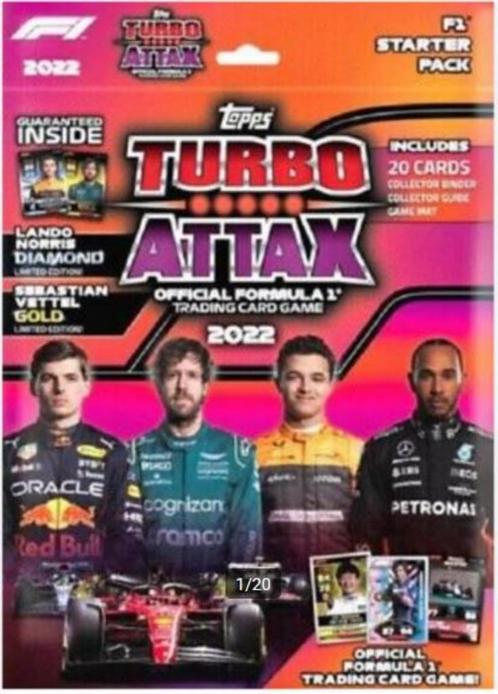 Turbo Attax F1 2022 Topps., Verzamelen, Automerken, Motoren en Formule 1, Nieuw, Auto's, Verzenden