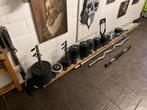 Gietijzeren trainingsmaterialen, Sport en Fitness, Ophalen, Gebruikt