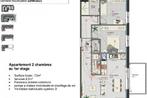 Appartement à vendre à Soignies, 2 chambres, Immo, Appartement, 2 pièces