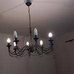 A vendre Lustre en fer forgé – 8 bras, Enlèvement, Comme neuf, Métal, 19 ème