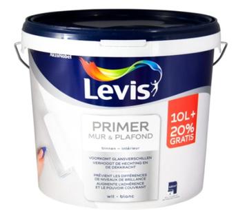 Levis primer muur en plafond wit 10+2 L beschikbaar voor biedingen