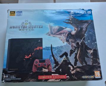 Playstation 4 PRO limited edition monster hunter  beschikbaar voor biedingen