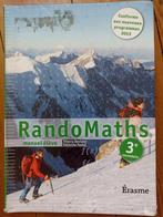 RandoMaths 3e, Boeken, Schoolboeken, ASO, Editions erasme, Wiskunde B, Ophalen