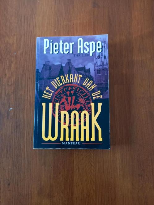 Pieter Aspe - Het vierkant van de wraak, Boeken, Thrillers, Gelezen, Ophalen