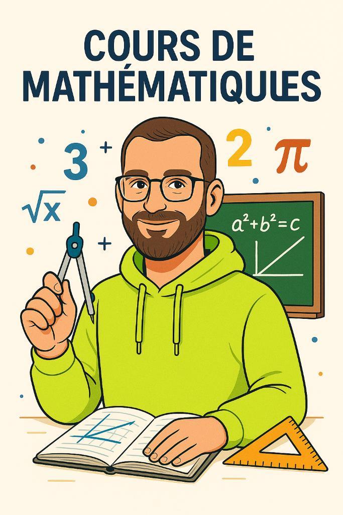 Cours de mathématiques de la 1ère à la 4e secondaire, Diversen, Schoolbenodigdheden, Nieuw, Ophalen