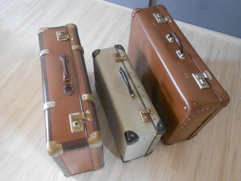antieke valiesjes - reiskoffers, Antiek en Kunst, Antiek | Woonaccessoires, Ophalen of Verzenden