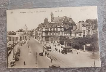 Carte postale Bruxelles porte de Schaerbeek  beschikbaar voor biedingen