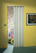 ACTIE: Marley Eurostar vouwdeur zonder glas 5 kleuren 83x205, Doe-het-zelf en Bouw, Deuren en Vliegenramen, Kunststof, 80 tot 100 cm