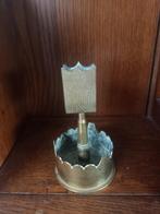 Trench art asbak met luciferhouder, Verzamelen, Militaria | Algemeen, Ophalen of Verzenden