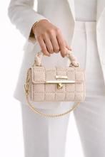 Handgemaakte tas, Handtassen en Accessoires, Tassen | Damestassen, Ophalen of Verzenden, Nieuw, Beige, Schoudertasje