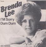 Brenda Lee – I’m sorry / Dum Dum - Single, Enlèvement ou Envoi, Single, Utilisé, Pop
