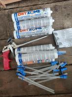 Dryzone injectiegel tegen opstijgend vocht 6 tubes 310ml, Ophalen, Nieuw, Overige materialen, Muurisolatie