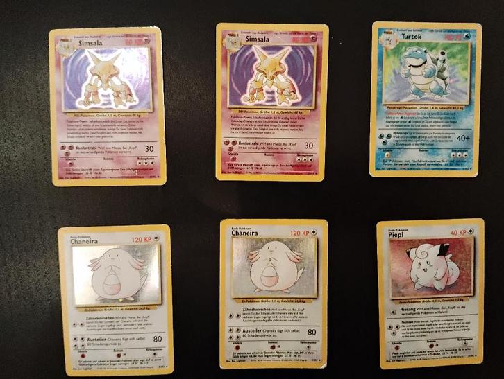 Lot Pokémon 1995 : 16 cartes RH en ALLEMAND (Tortank, etc.), Hobby & Loisirs créatifs, Jeux de cartes à collectionner | Pokémon