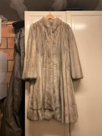 Echte bontjas zilvernerts maat 42, Kleding | Dames, Jassen | Winter, Ophalen, Zo goed als nieuw, Maat 42/44 (L)