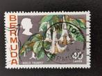 Bermuda 1975 - bloemen - Brugmansia - Engelentrompet, Ophalen of Verzenden, Gestempeld, Midden-Amerika