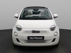 Fiat 500e C La Prima 42 kWh, Auto's, Fiat, 4 zetels, Parkeersensor, Cabriolet, Wit